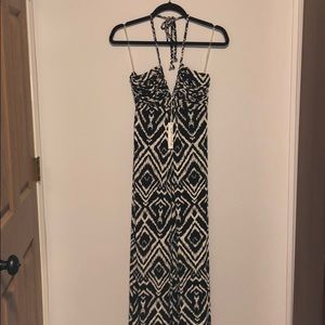 TBAG Los Angeles halter maxi dress